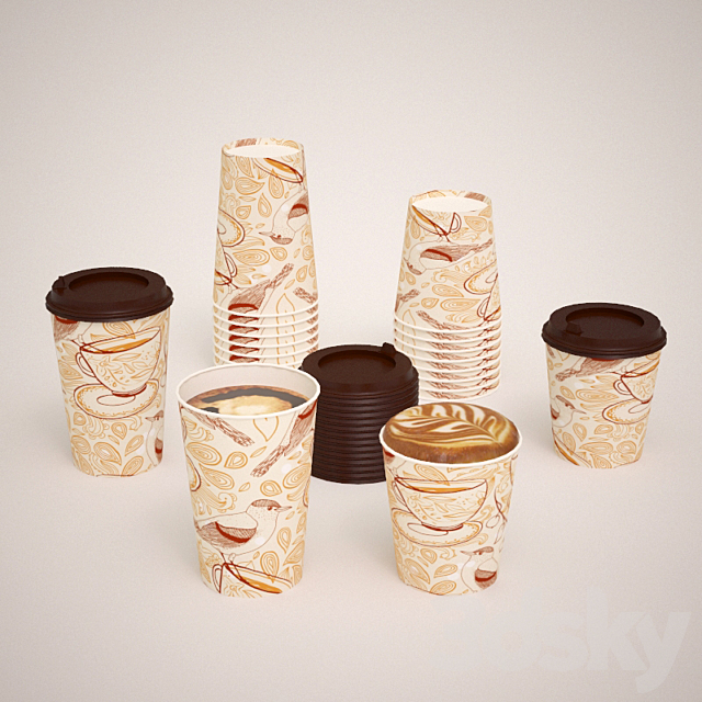 papercup coffee carrara