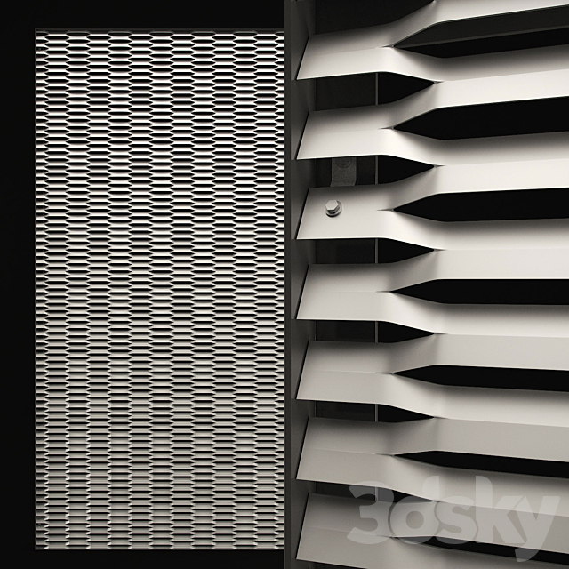 3d Models Other Decorative Objects Expanded Metal Mesh 123x35 Mm