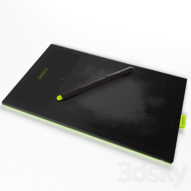 3d Models Pc Other Electronics Graphics Tablet Wacom Bamboo Pen Ctl 470
