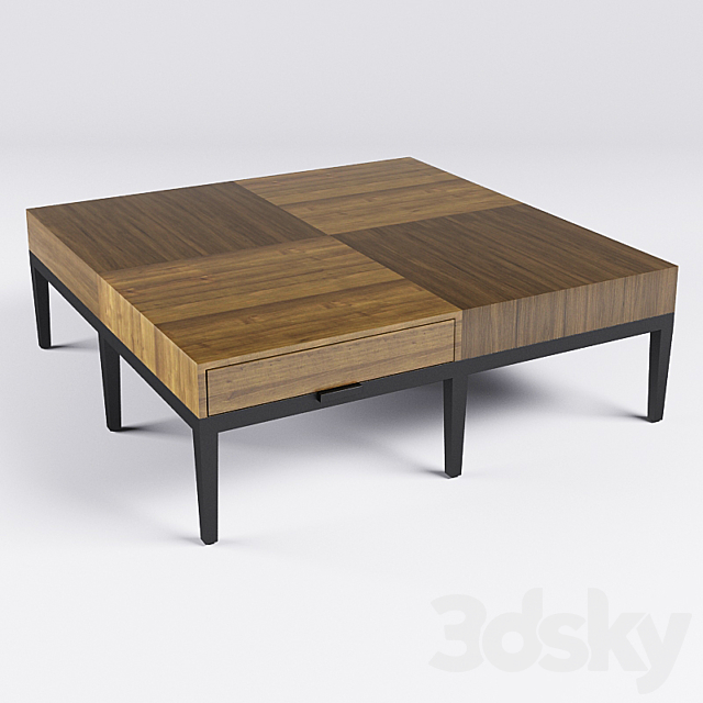 3d Models Table Christian Liaigre Coffee Table