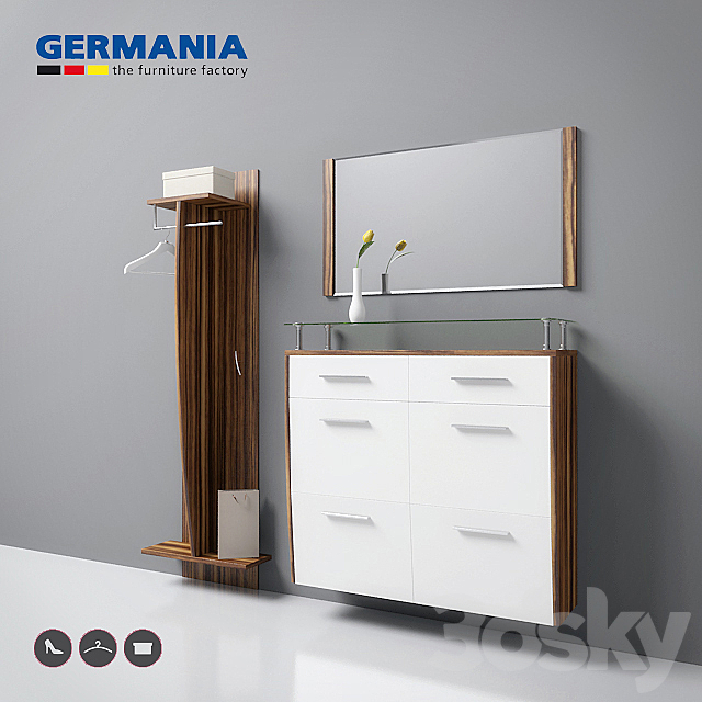 3d Models Hallway Germania Werk Carmen