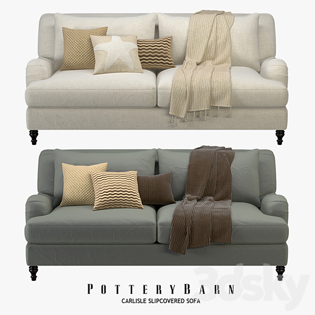 Models Sofa Pottery Barn Carlisle Slipcovered Pottery Barn Carlisle Slipcovered Sofa
