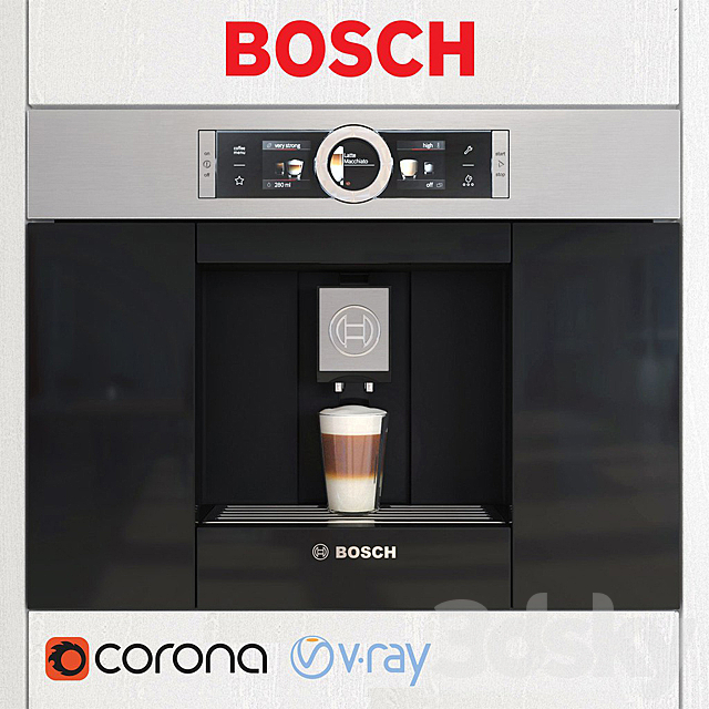 Кофемашина bosch ctl636eb6 схема встраивания