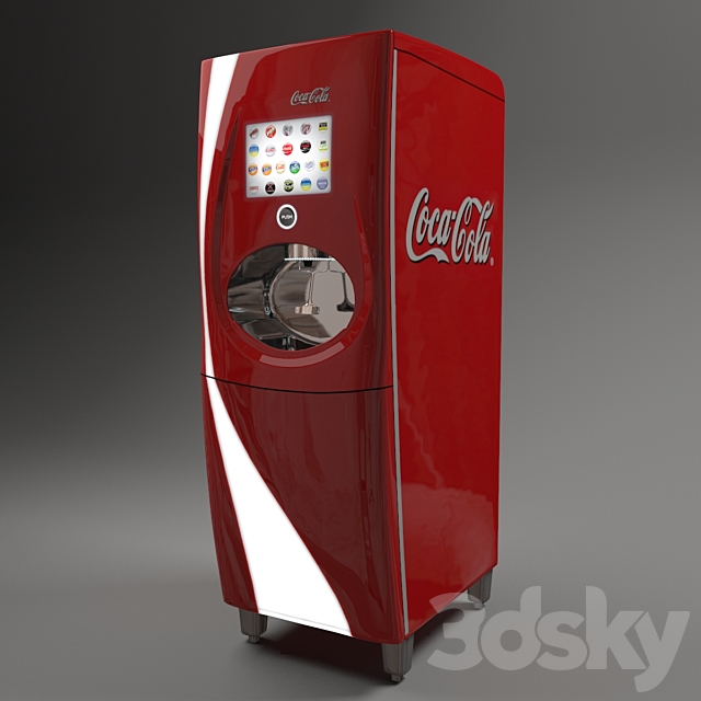 Freestyle Coke dispencer - Shop - 3D Models