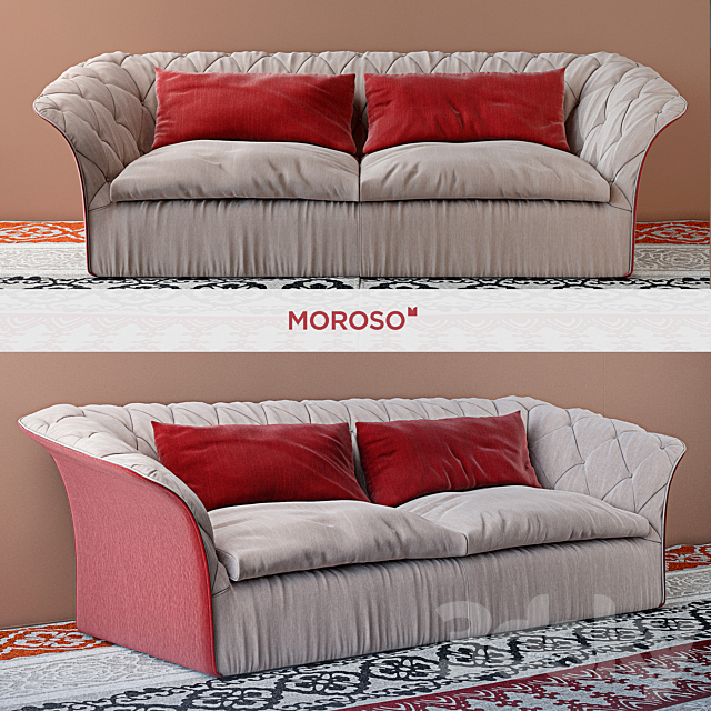 3d Models Sofa Moroso Bohemian Sofa Bed