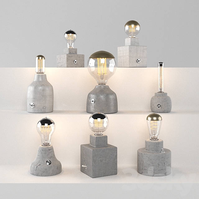 Work Table Lamps Table lamp 3D Models