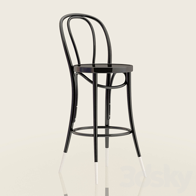 3d Models Chair No 18 Thonet Bar Stoll