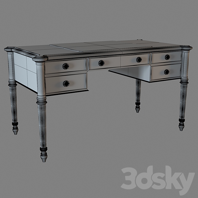 3d models Table Scarborough House Lady's Desk (SH21082002)