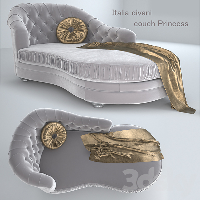 3d Models Other Soft Seating Couch Princess Asnaghi Factory
