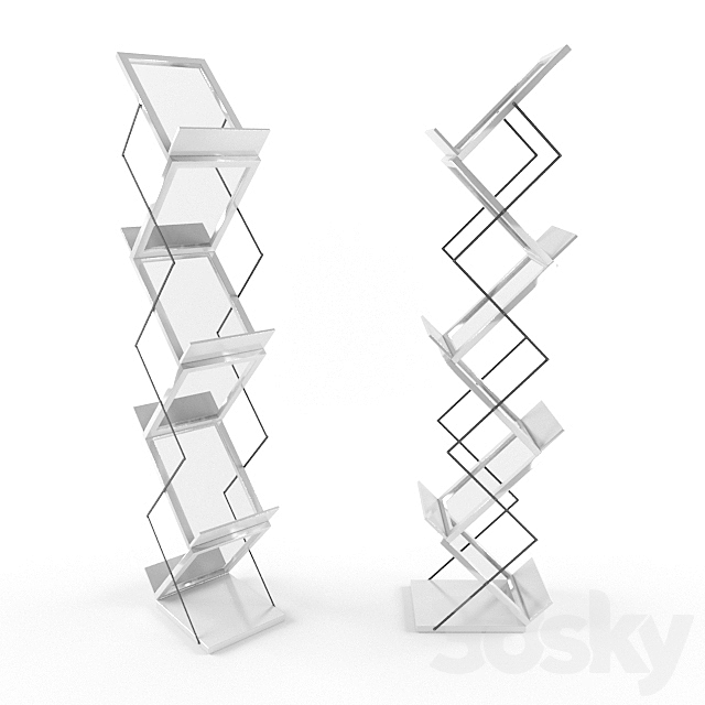 3d Models Other Brochure Holder
