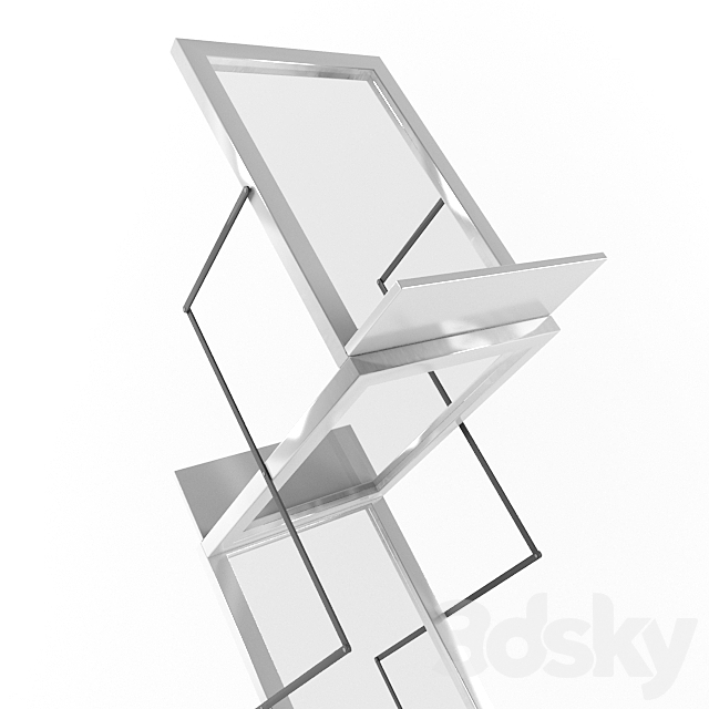 3d Models Other Brochure Holder