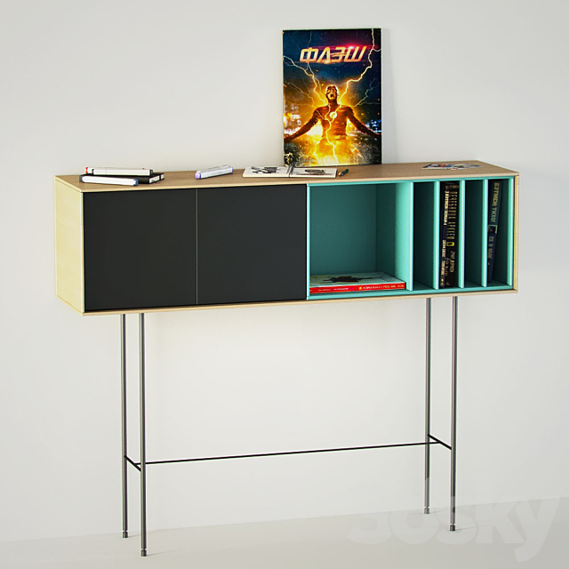 3d Models Sideboard Chest Of Drawer Chest Treku Aura S8 3 And