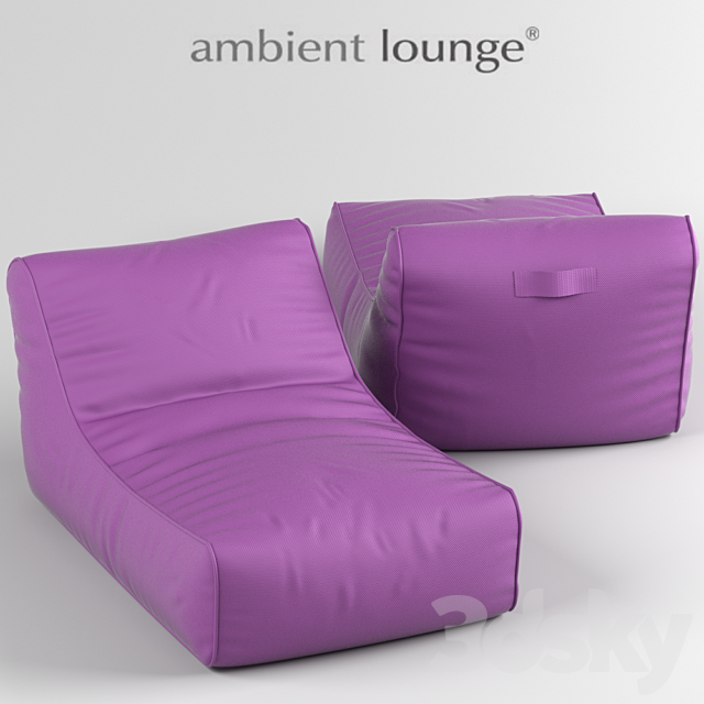3d Models Other Soft Seating Studio Lounger Bean Bags