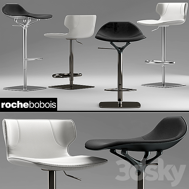 3d Models Chair Chairs Roche Bobois Tabouret Kasuka Chistera