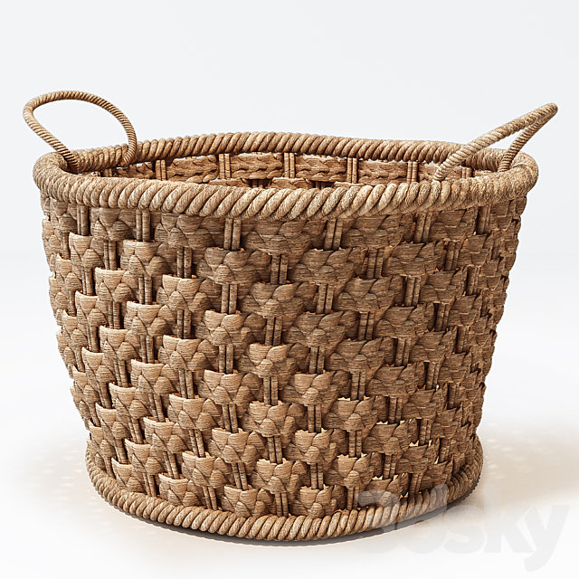 3d Models Miscellaneous Wicker Basket