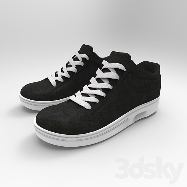 Leather shoes - Footwear - 3D Models