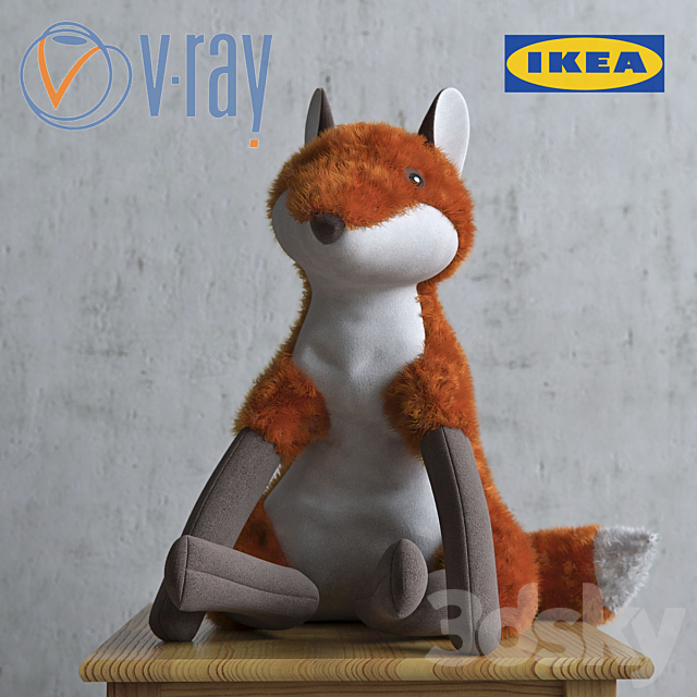 ikea fox toy