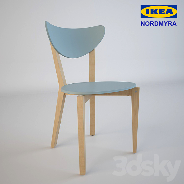 3d Models Chair Ikea Nordmyra