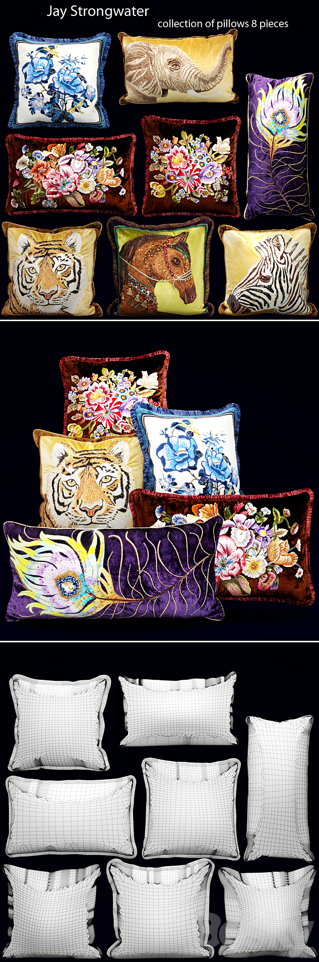 jay strongwater pillows