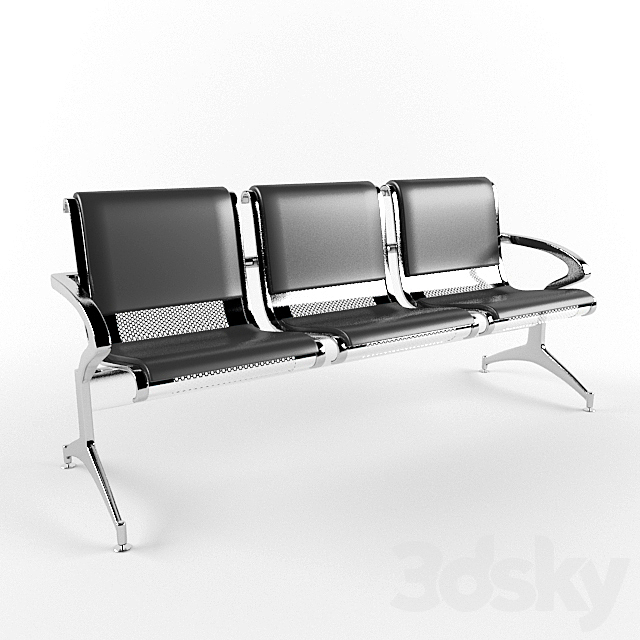 3d Models Chair Waiting Chair