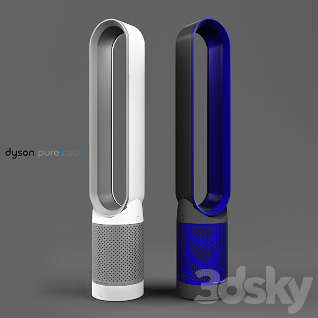 3d Models Household Appliance Dyson Pure Cool Link Air Purifier