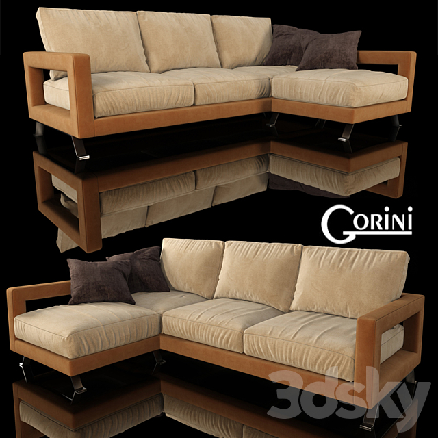 3d Models Sofa Gorini Srl Poltrone E Divani Deco Surf 001 306