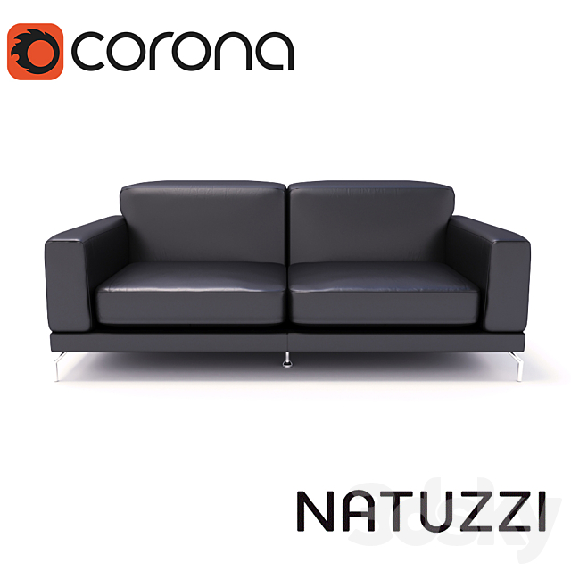 3d Models Sofa Natuzzi Quadro