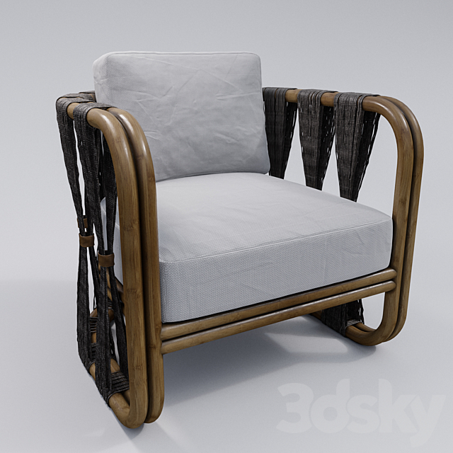3d Models Arm Chair Armchair Palecek Our strings attached lounge chair from palecek is as comfortable as it is stylish. 3d models arm chair armchair palecek