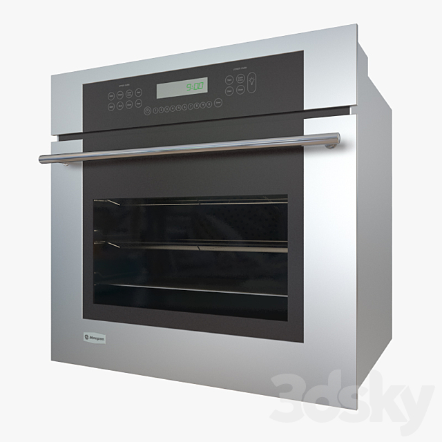 3d Models Kitchen Appliance Ge Monogram Zet938smss