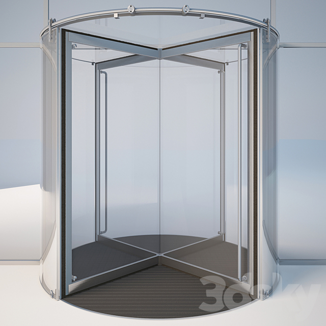 3d Models Doors Revolving Door Dorma Ktv Atrium