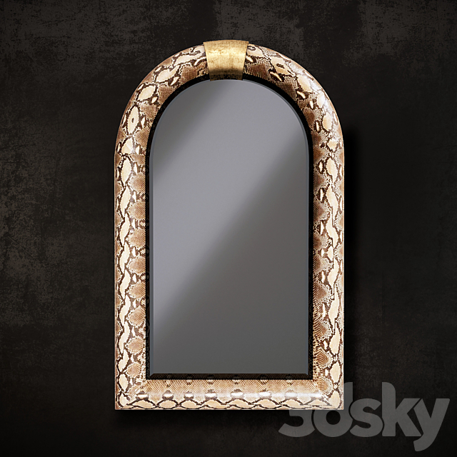 Mirror on wall 43 - Mirror - 3D Models