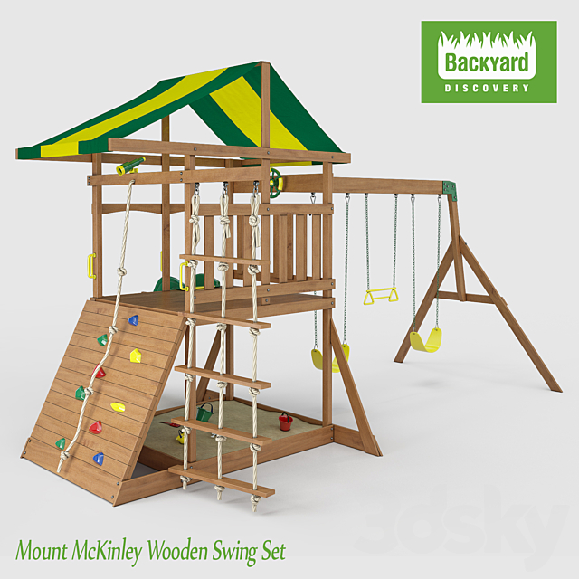 mckinley wooden playset