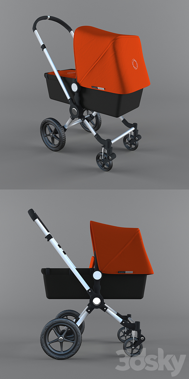 3d models Miscellaneous Baby stroller Bugaboo Cameleon