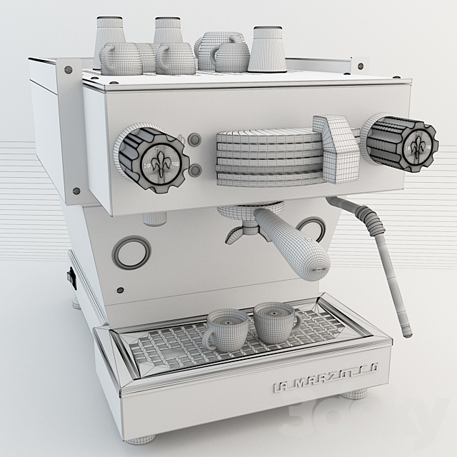 3d models Kitchen appliance La Marzocco linea mini