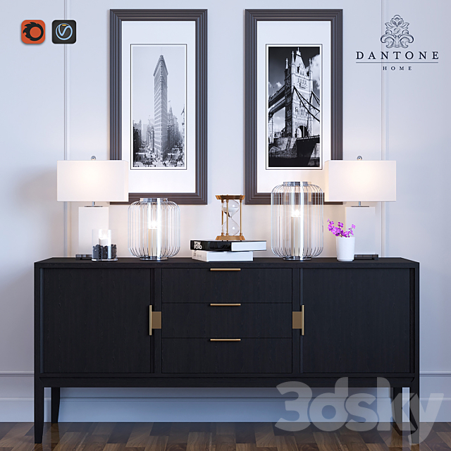 3d Models Decorative Set Dantone Home