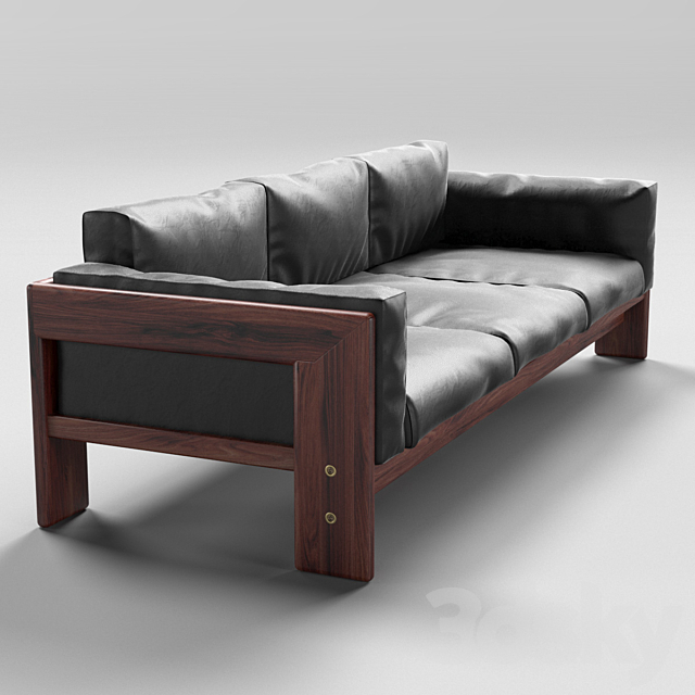 3d Models Sofa Afra Tobia Scarpa Bastiano Club Sofa Gavina 1968