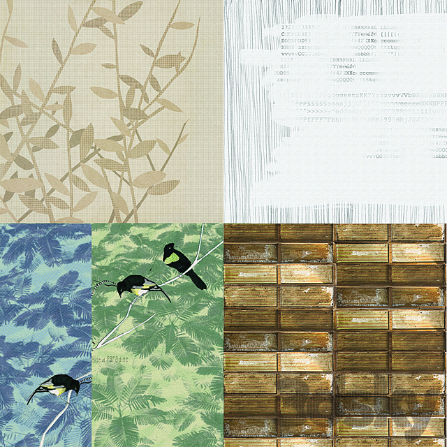 3d Models Wall Covering Wall Deco Contemporary Wallpaper Pack 19