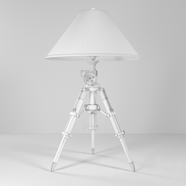 royal marine tripod table lamp