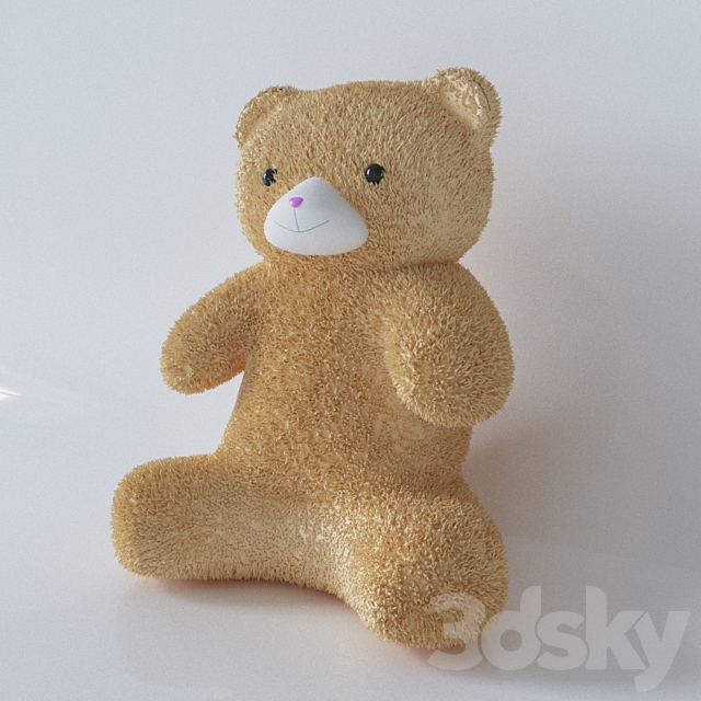 3d Models Toy Teddy Bear