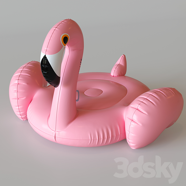 3d models Toy Float inflatable Flamingo luxe