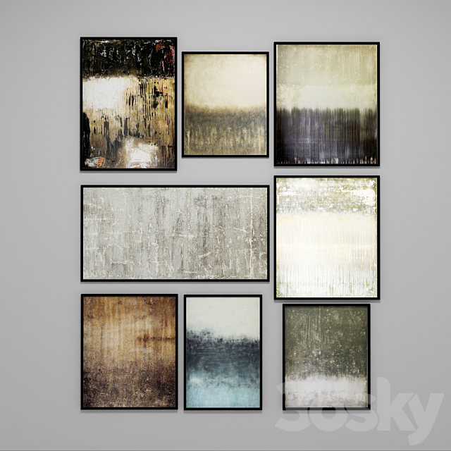 3d Models Frame Paintings By Christian Hetzel