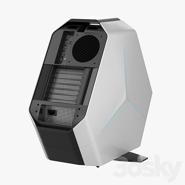 3d models: PC & other electronics - Dell Alienware Area 51 ...