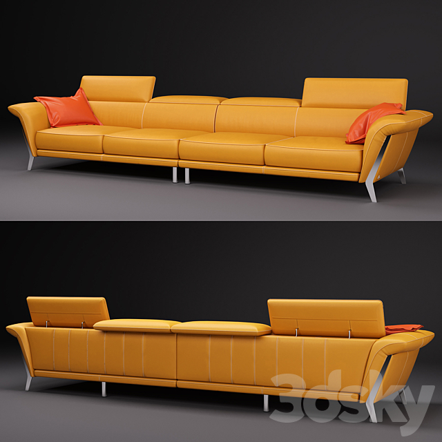 3d models: Sofa - Sofa NICOLETTI