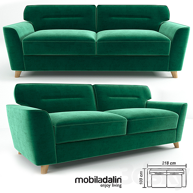 3d Models Sofa Sofa Stockholm