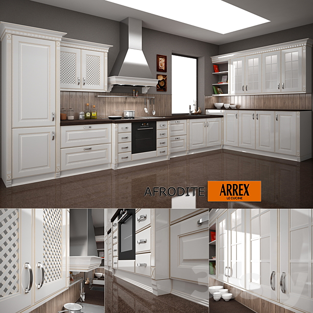 Kitchen AFRODITE f-ARREX - Kitchen - 3D Models