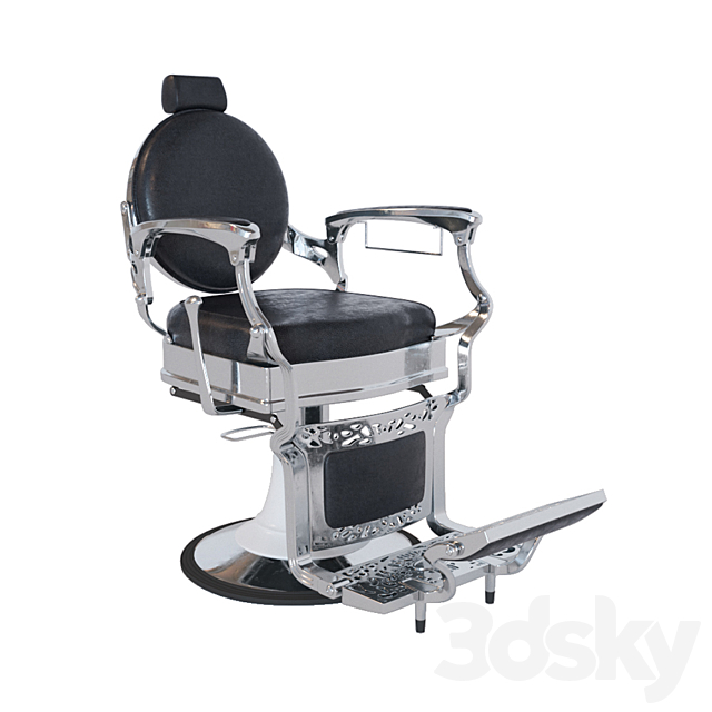 3d Models Beauty Salon Capone Professional Barber Chair