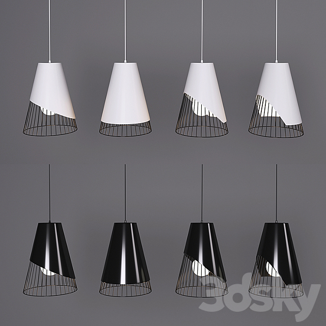 3d Models Chandelier Conic Section Pendant Light
