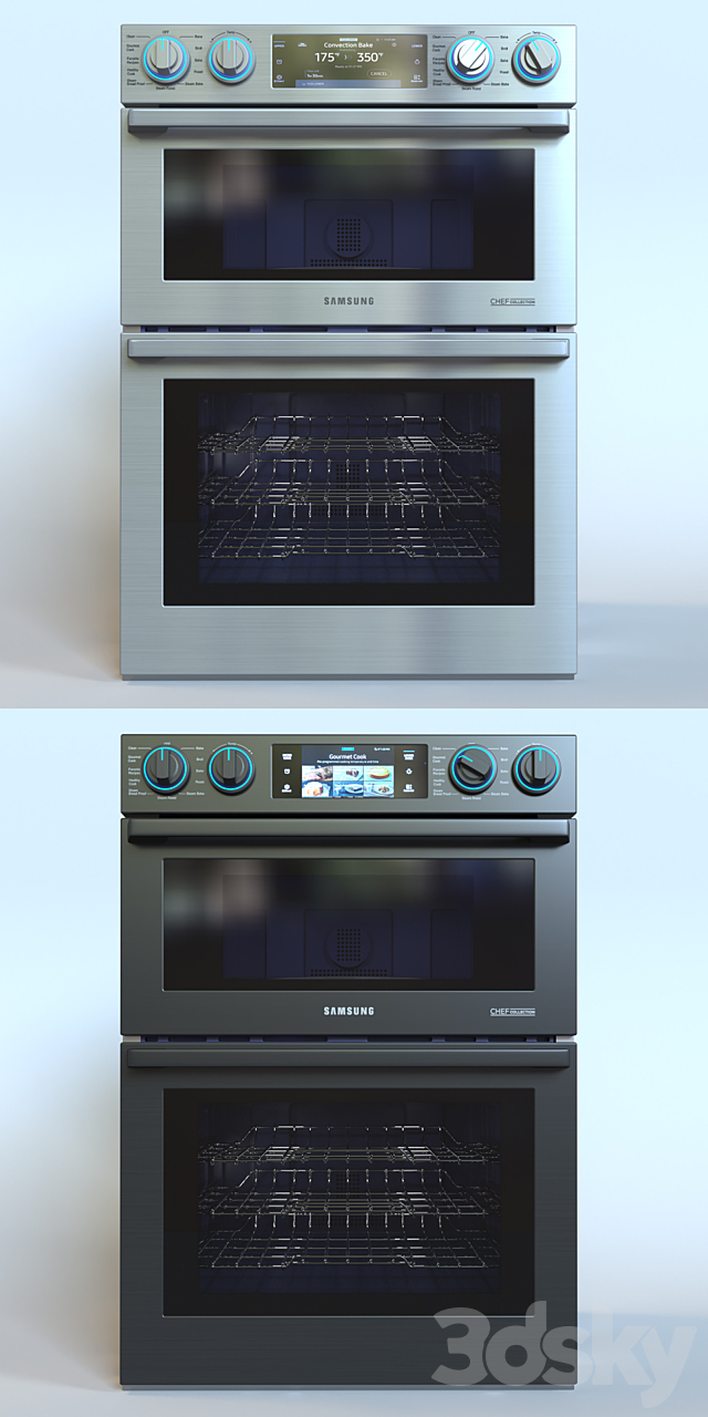 Samsung Microwave Combination Oven - Kitchen appliance - 3D Models