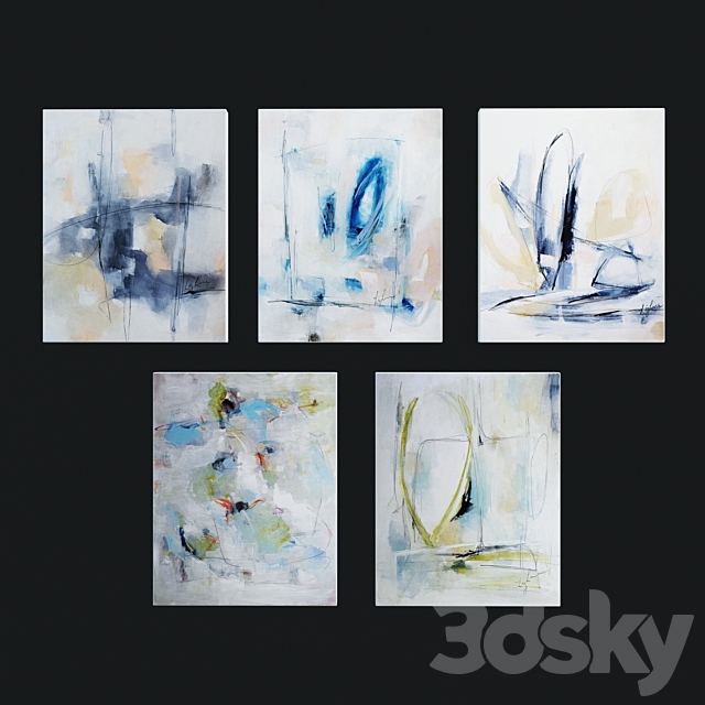 3d models: frame works