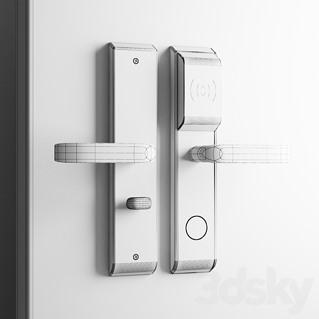 3d Models Doors Digital Door Lock Manichitrathazhu lock kerala model lock. 3d models doors digital door lock